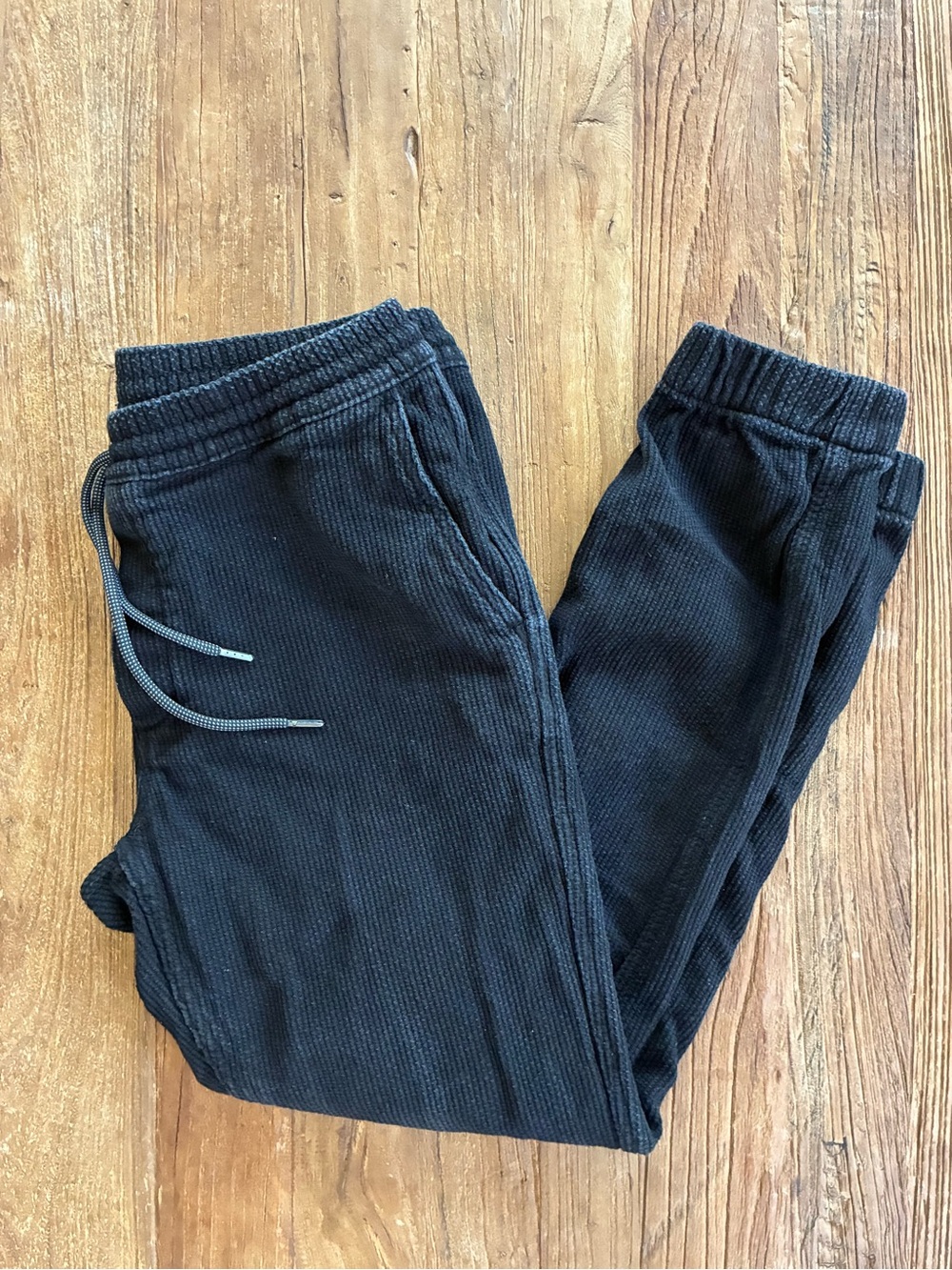 Taylor Stitch The Apres Pant In Black Indigo Sashiko Men's Size Medium